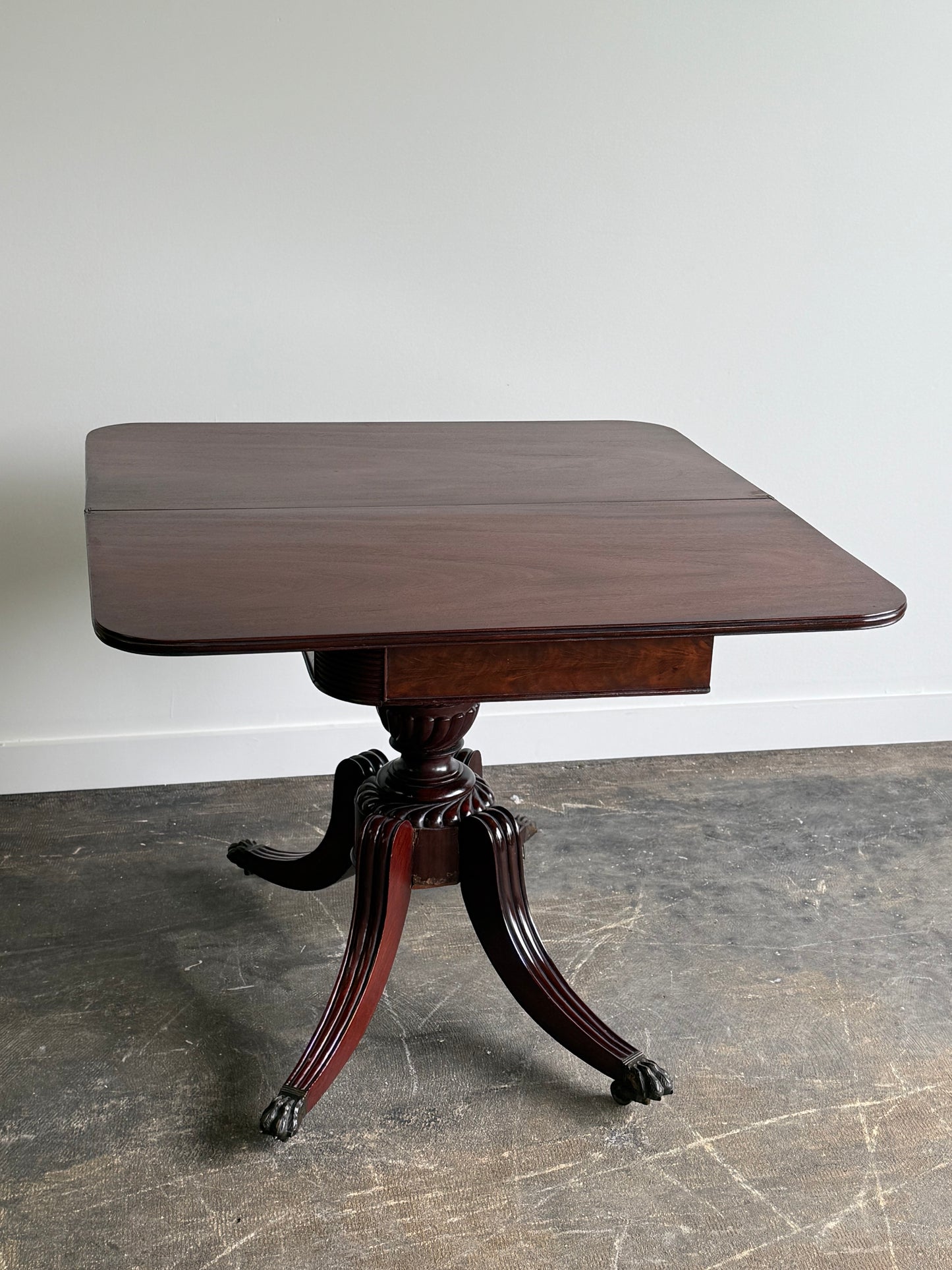 Vintage Empire Mahogany Card table