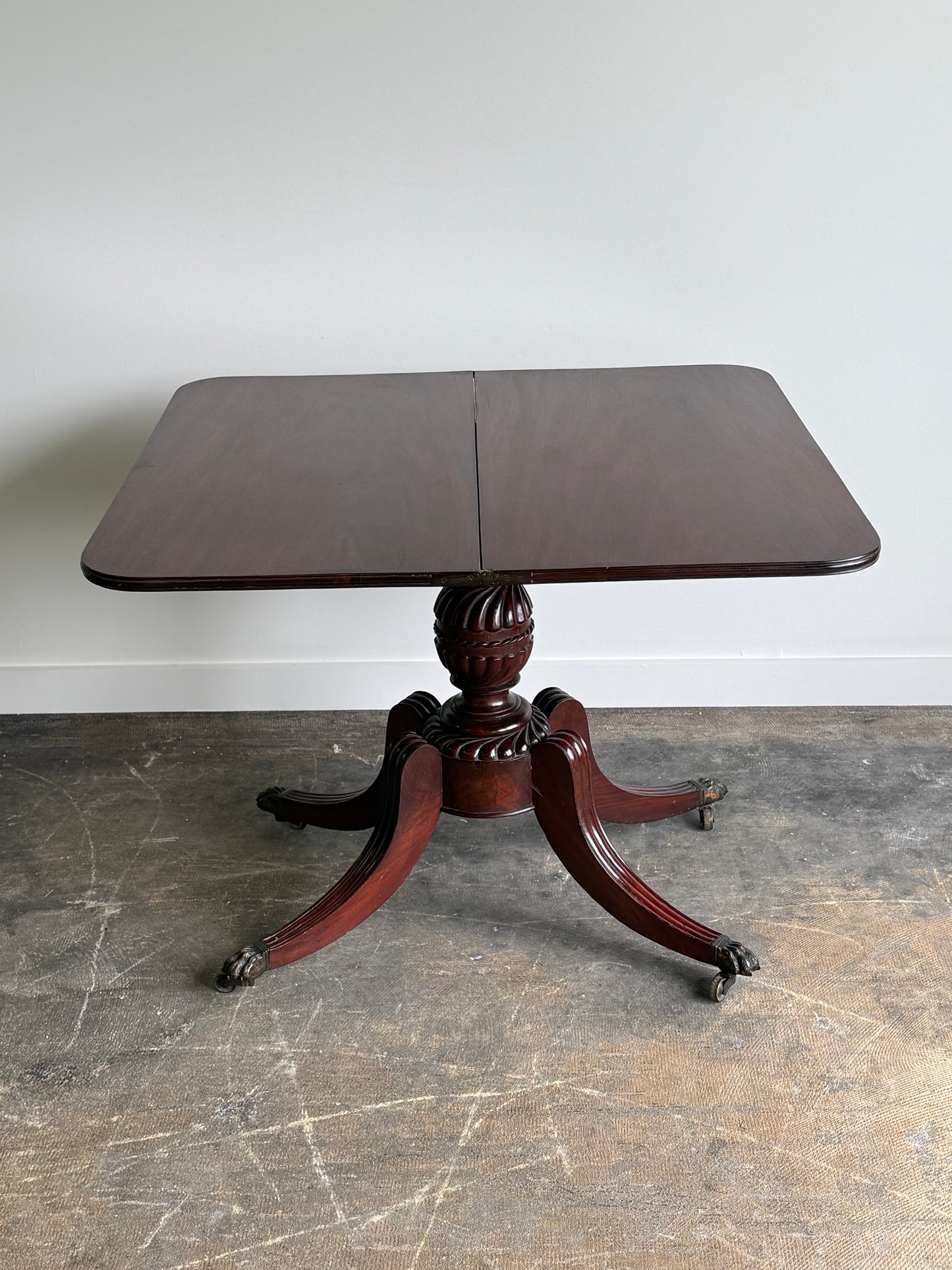 Vintage Empire Mahogany Card table