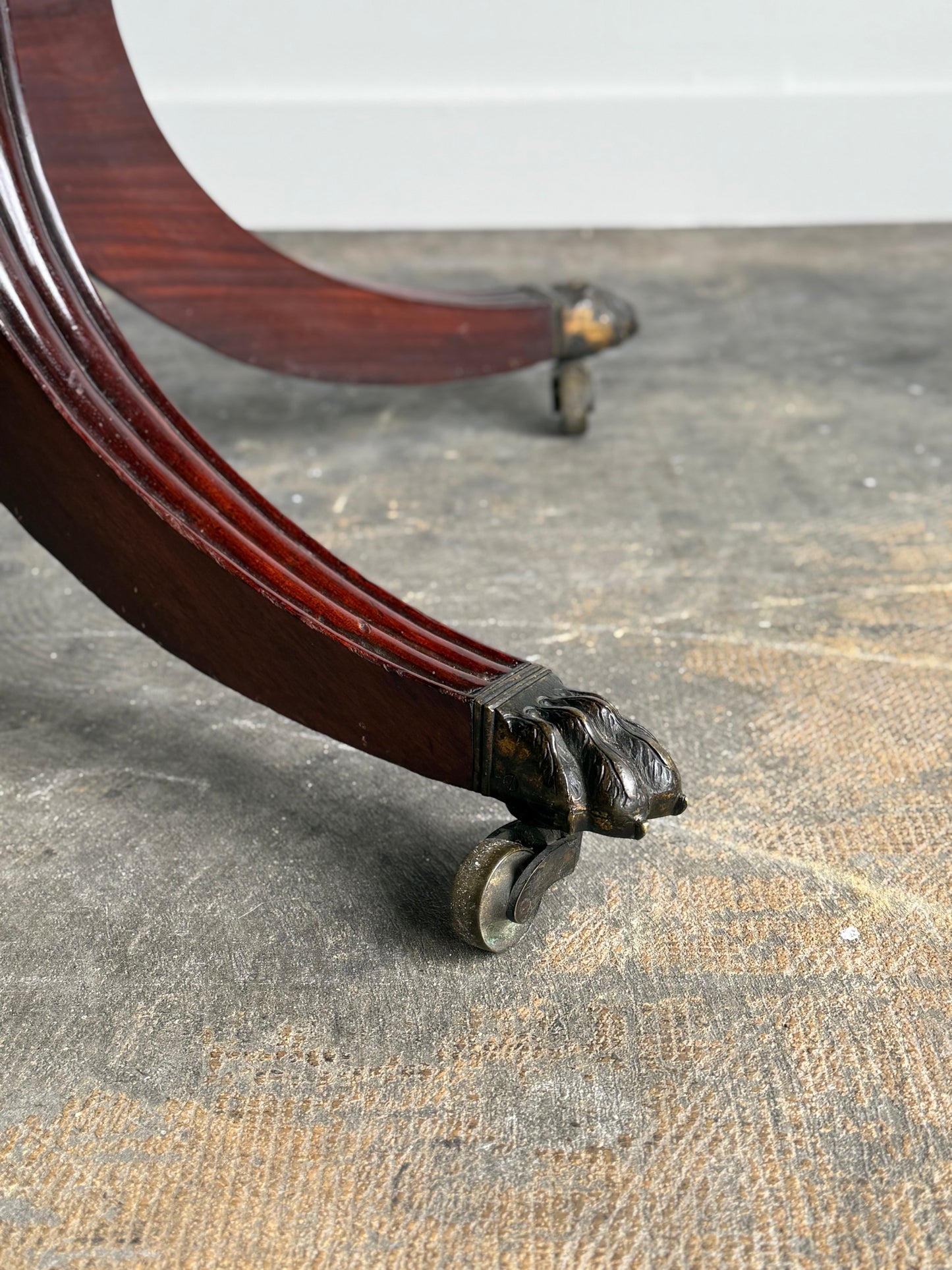 Vintage Empire Mahogany Card table