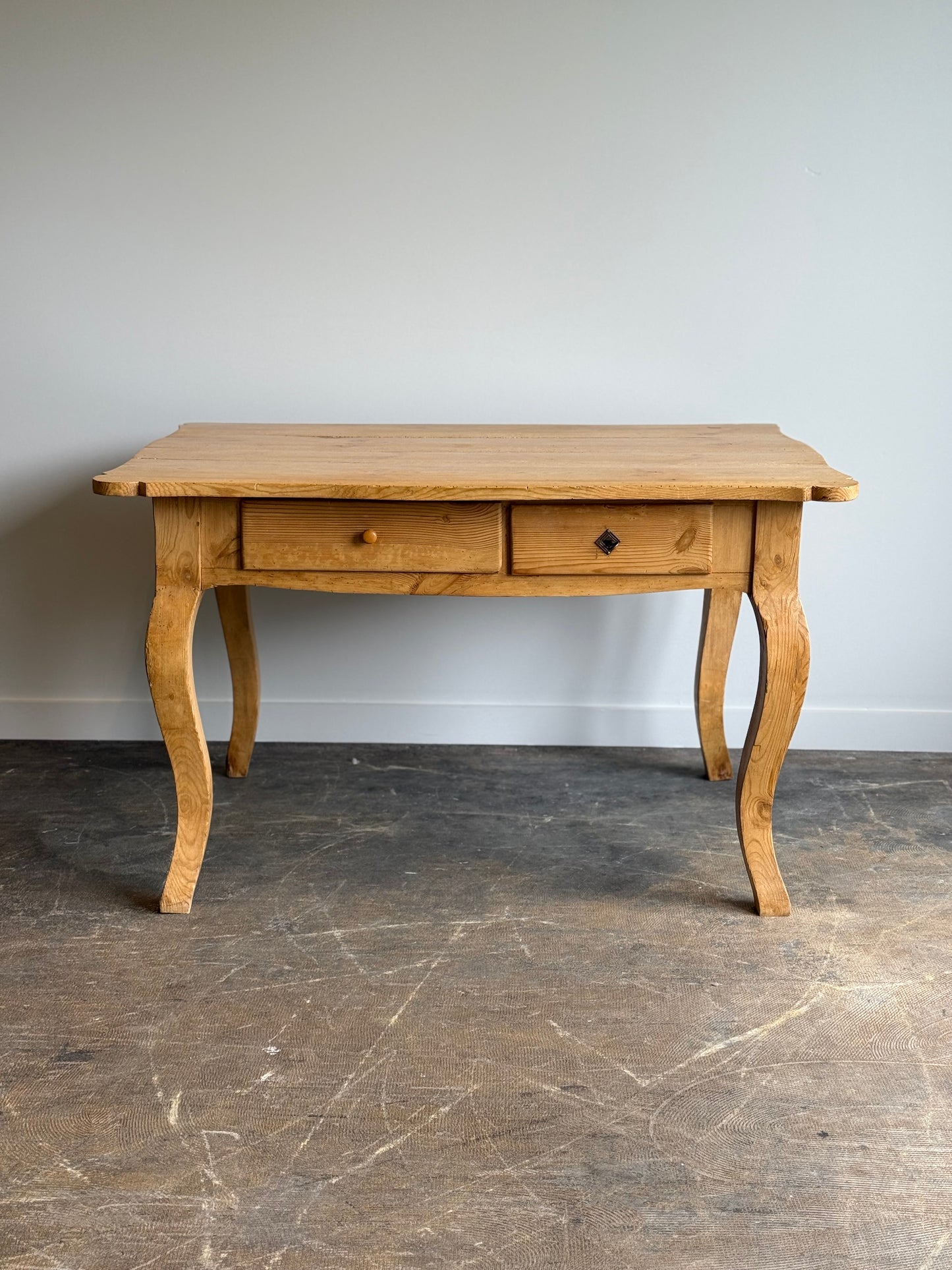 19th Century French Pine Table