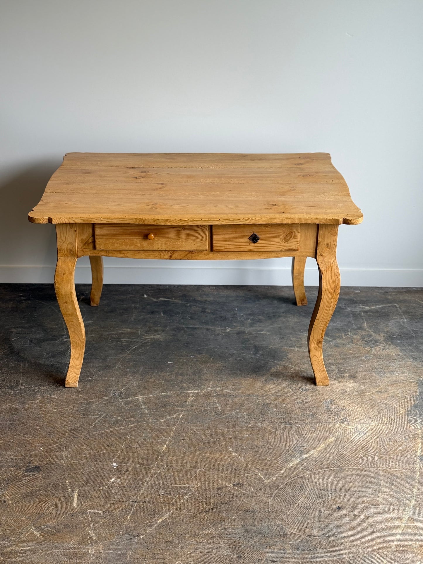 19th Century French Pine Table