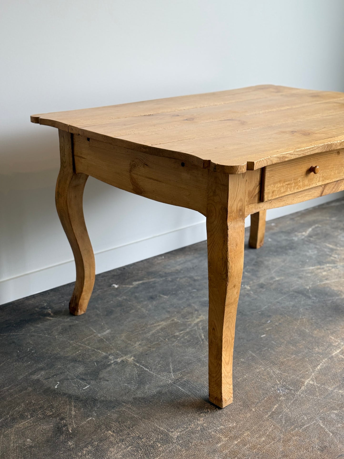 19th Century French Pine Table