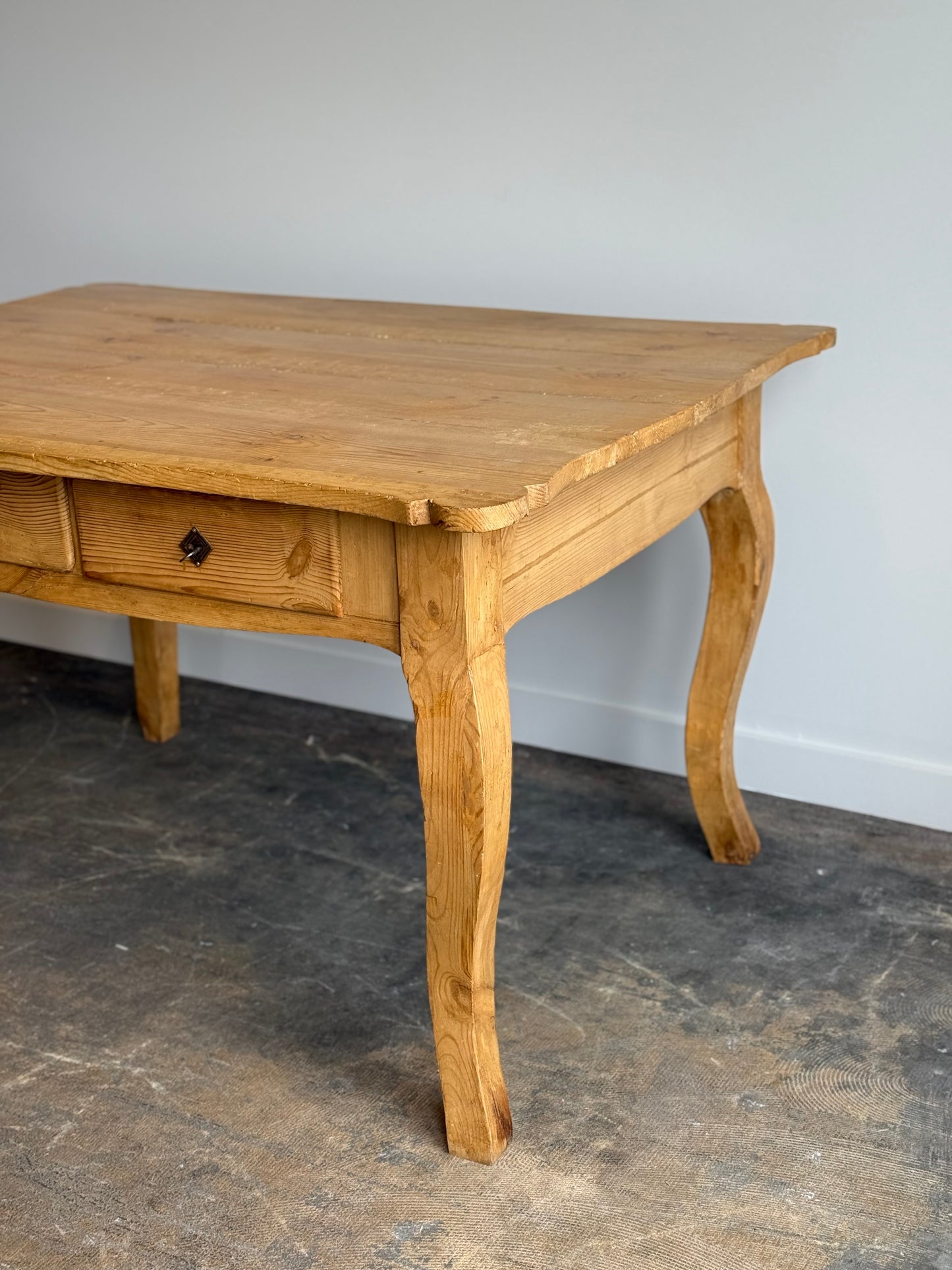19th Century French Pine Table