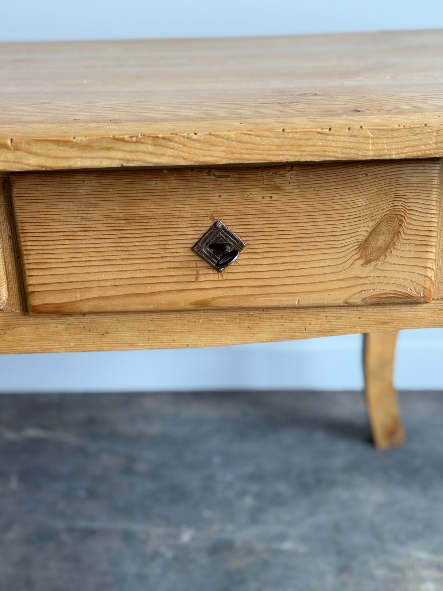 19th Century French Pine Table