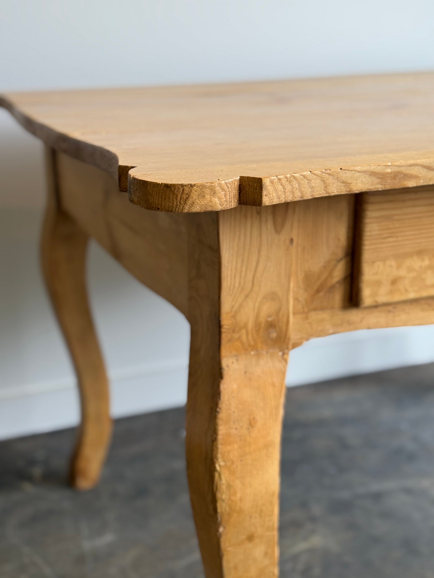 19th Century French Pine Table