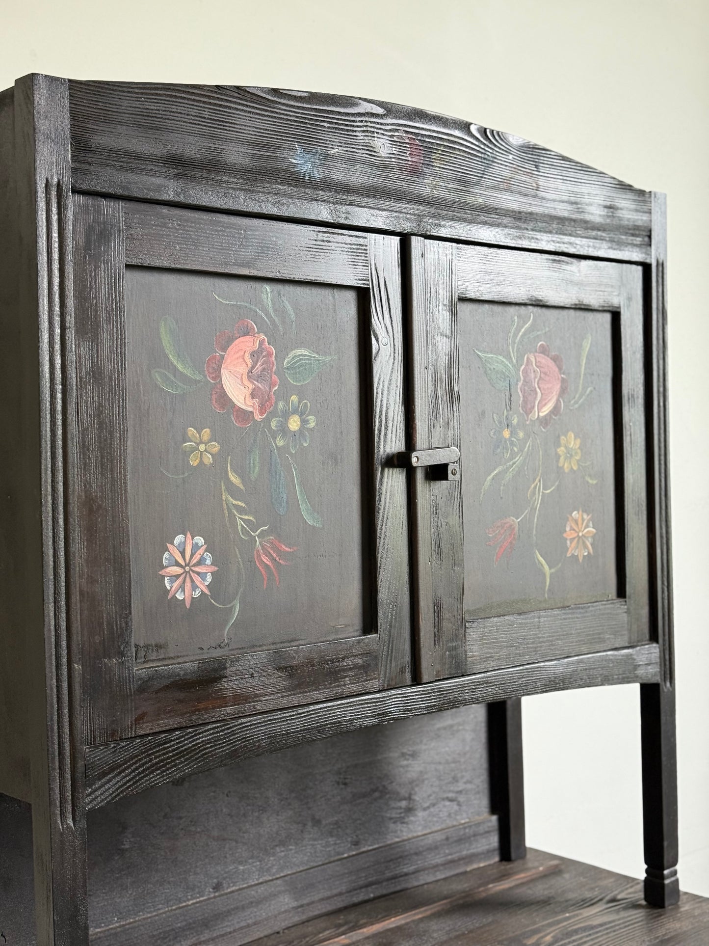 Vintage Dutch Painted Sideboard