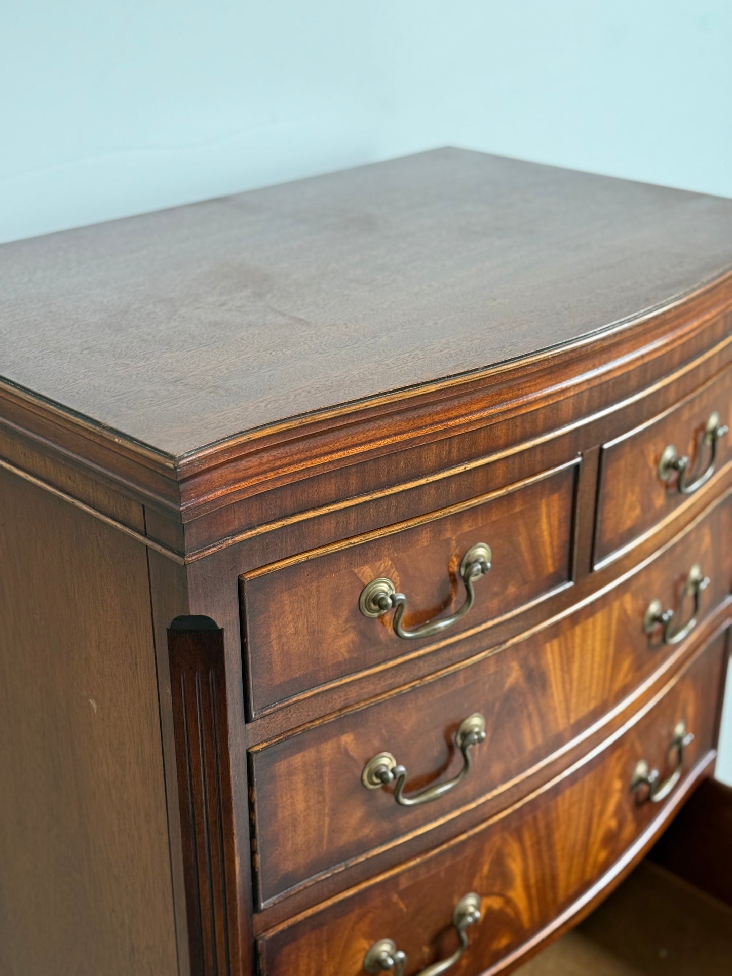 Antique Georgian Style Chest Of Drawers