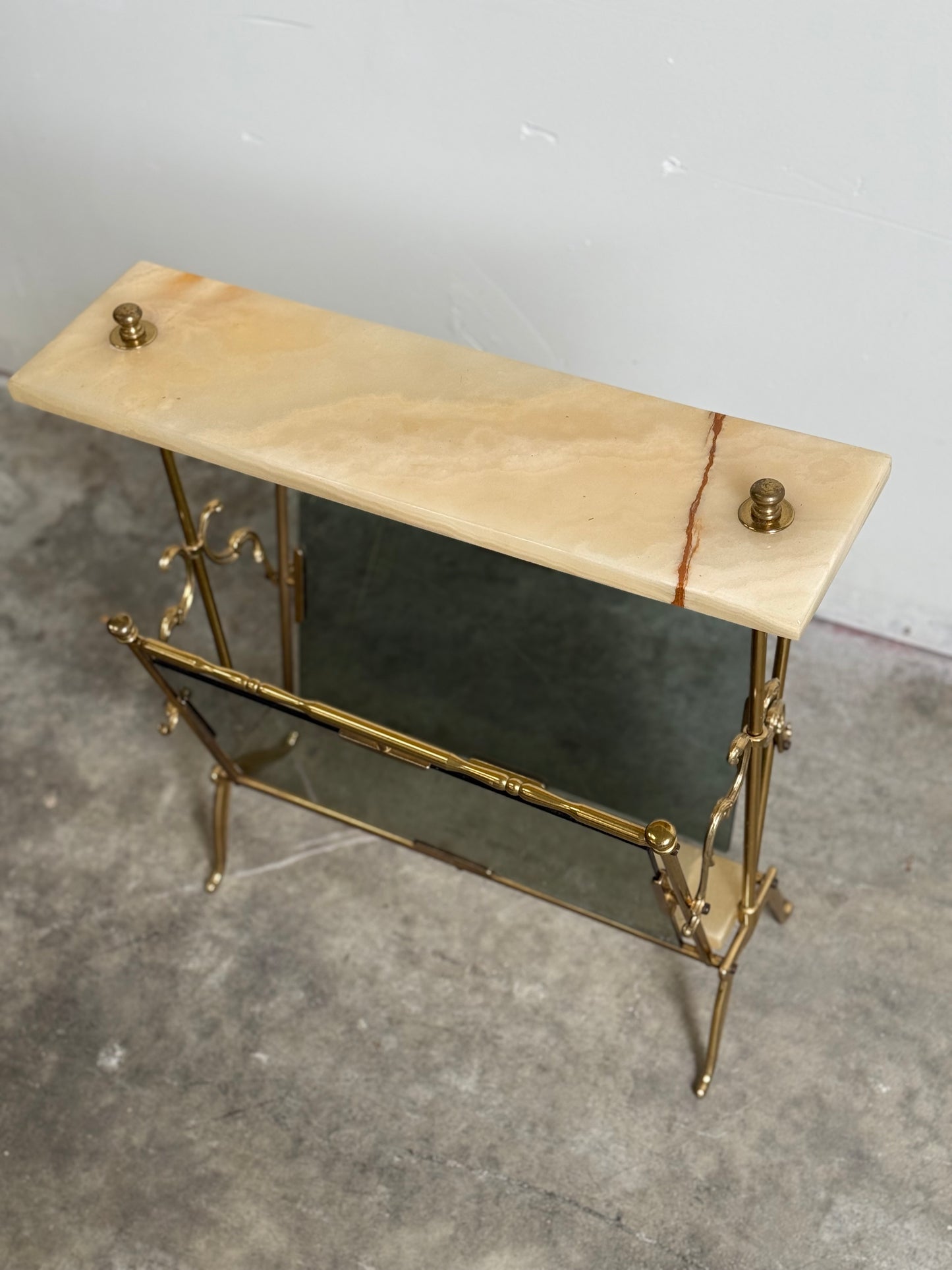 Vintage French Magazine Rack