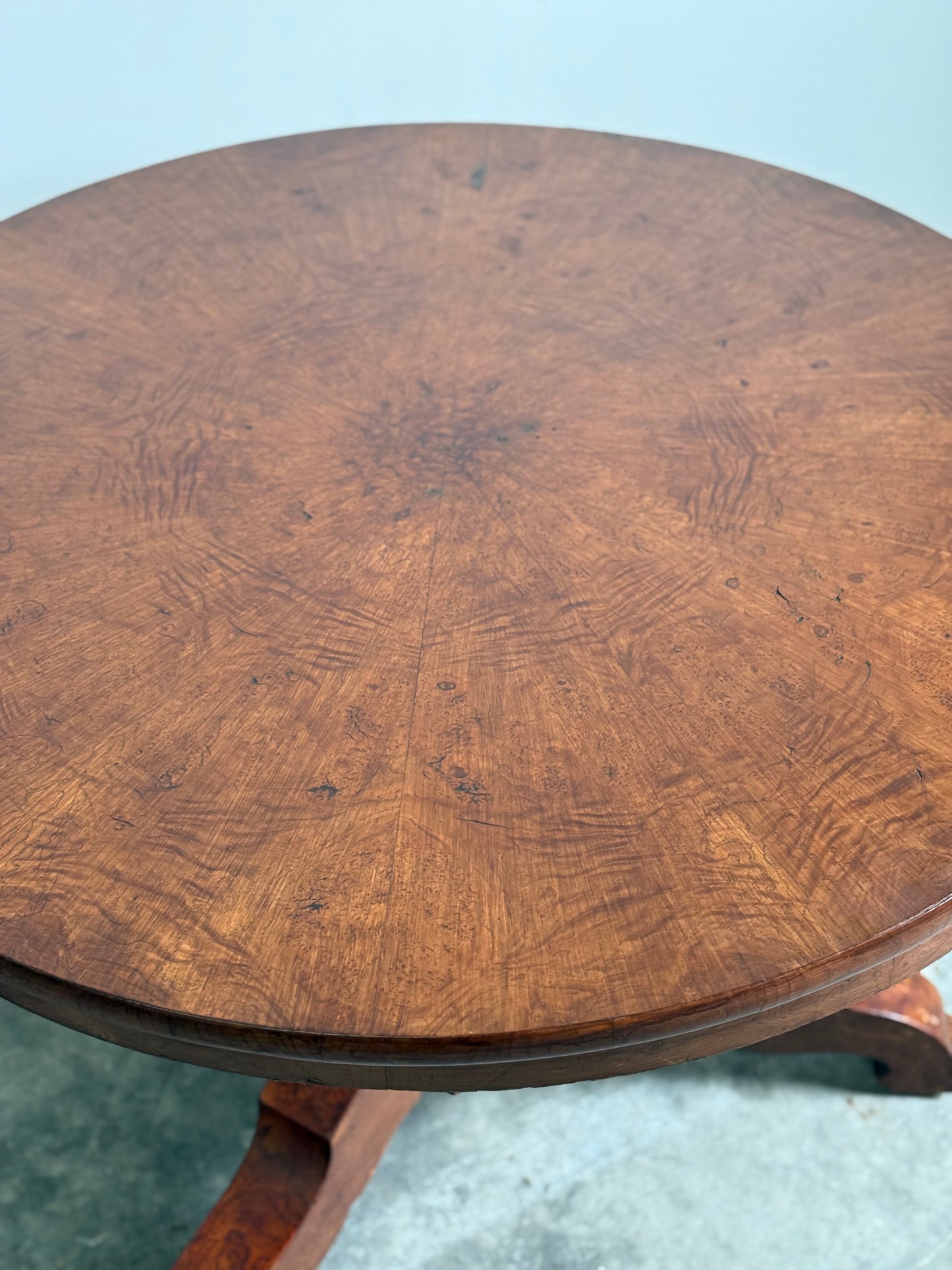Antique 19th C. French Tilt Top Breakfast Table.