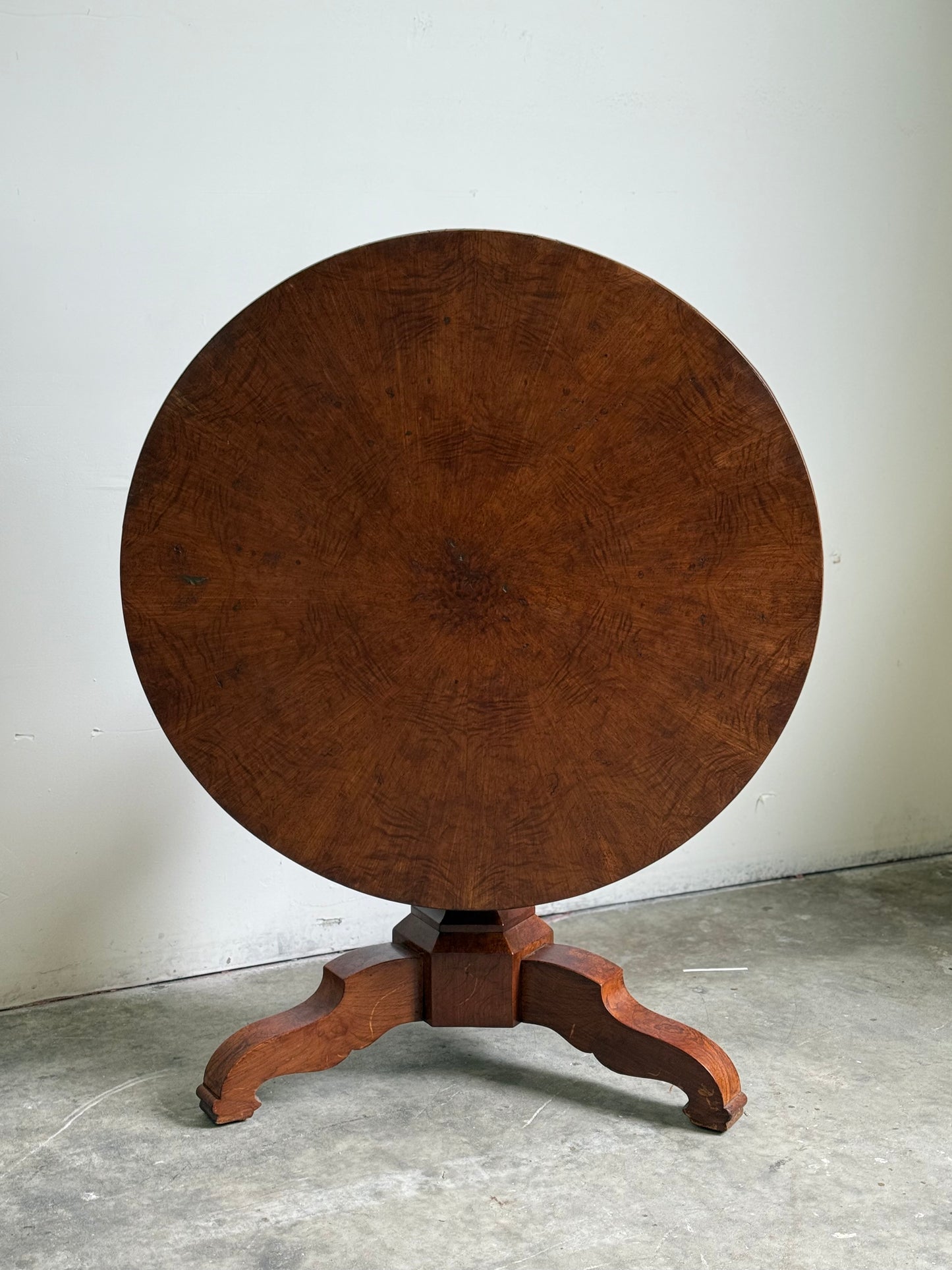Antique 19th C. French Tilt Top Breakfast Table.