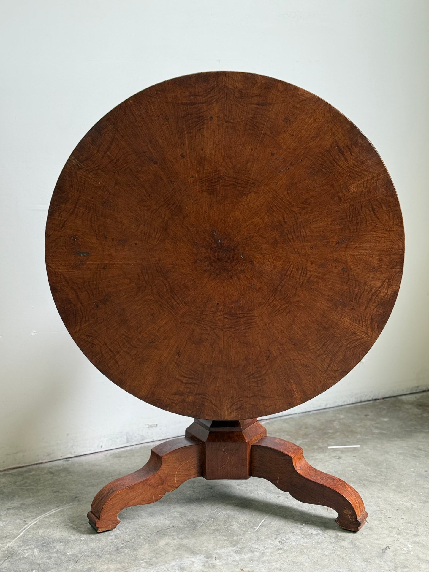 Antique 19th C. French Tilt Top Breakfast Table.