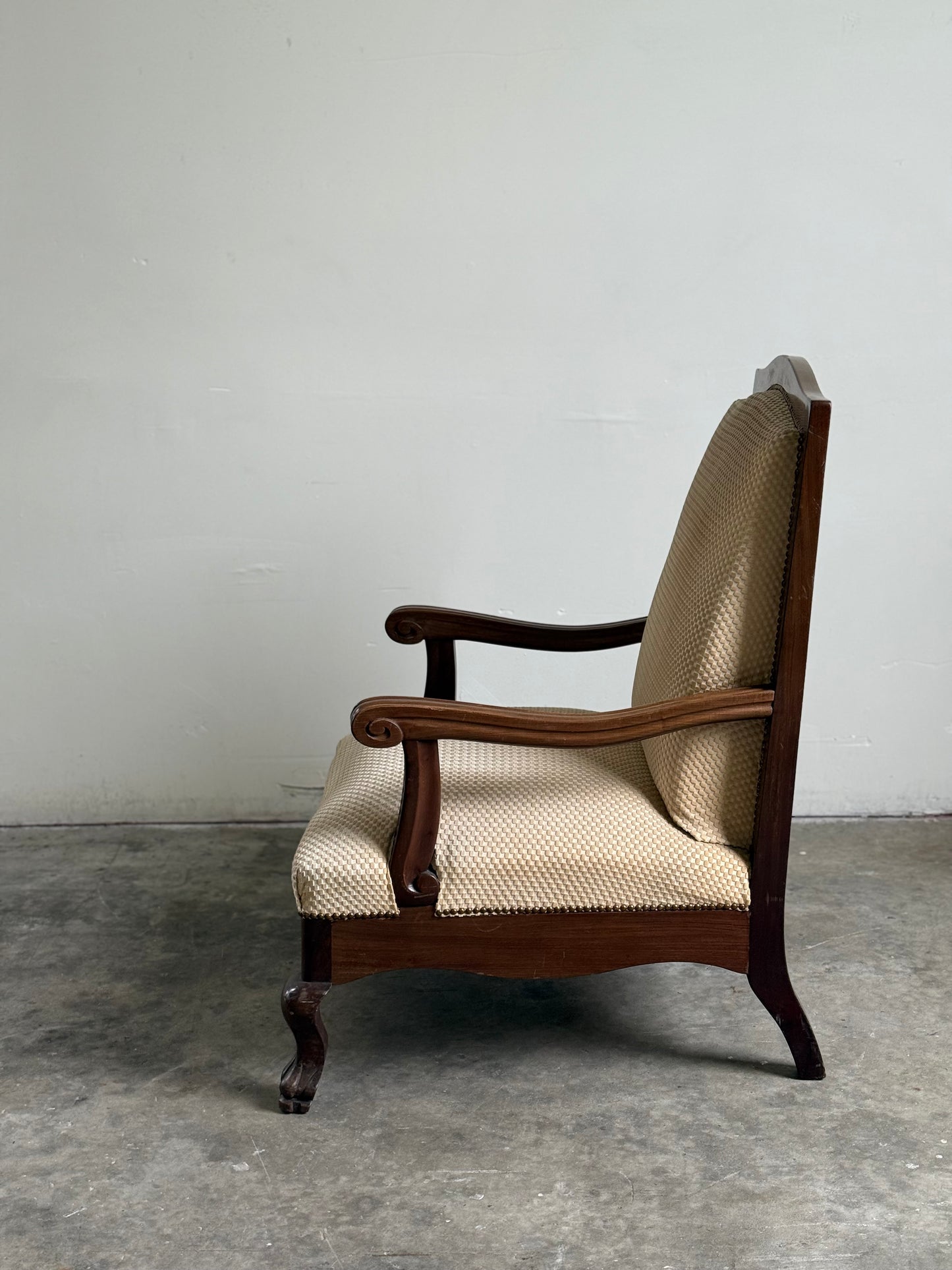 Georgian Style Mahogany Armchair