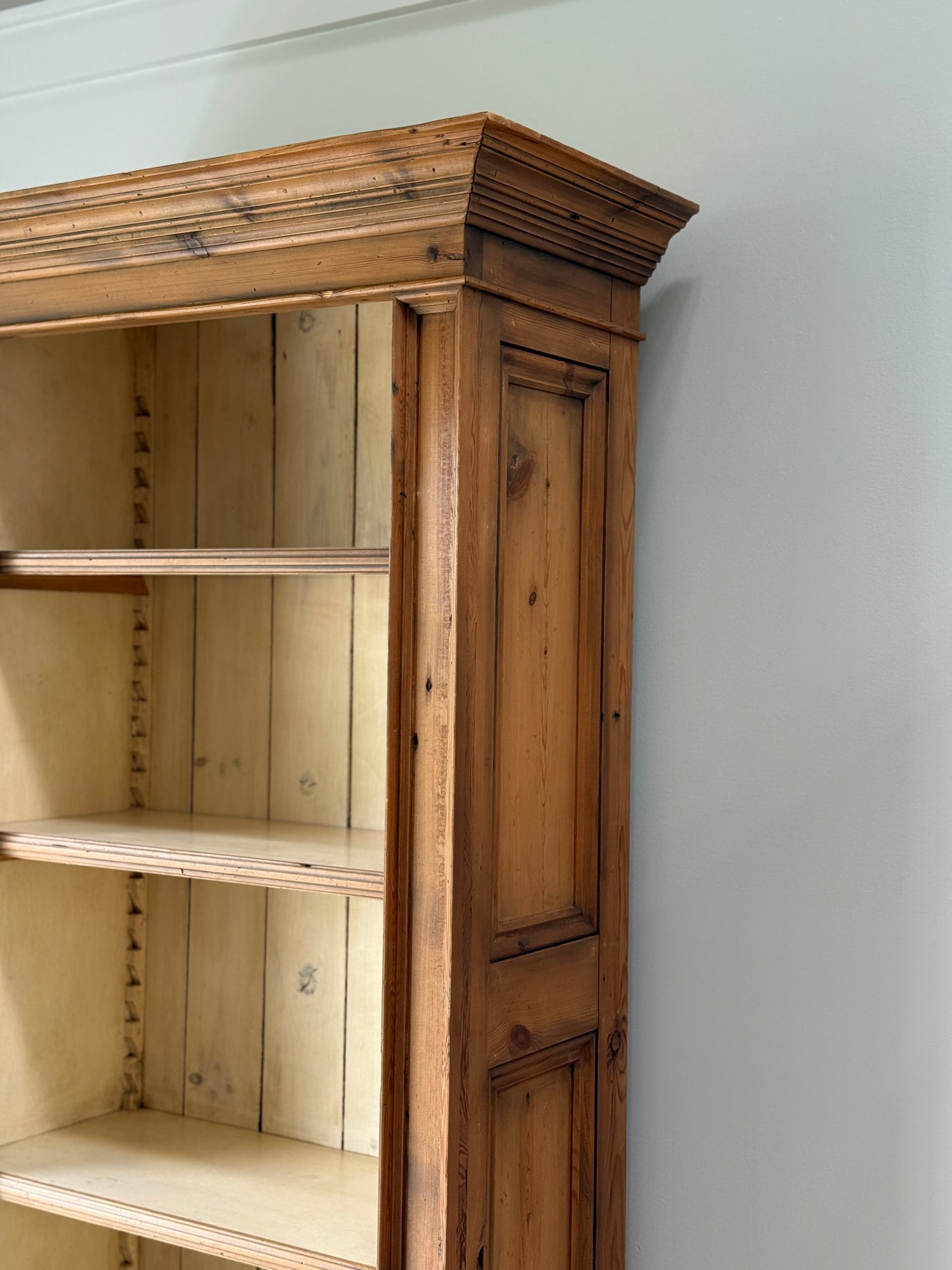 Vintage Pine Book Shelf