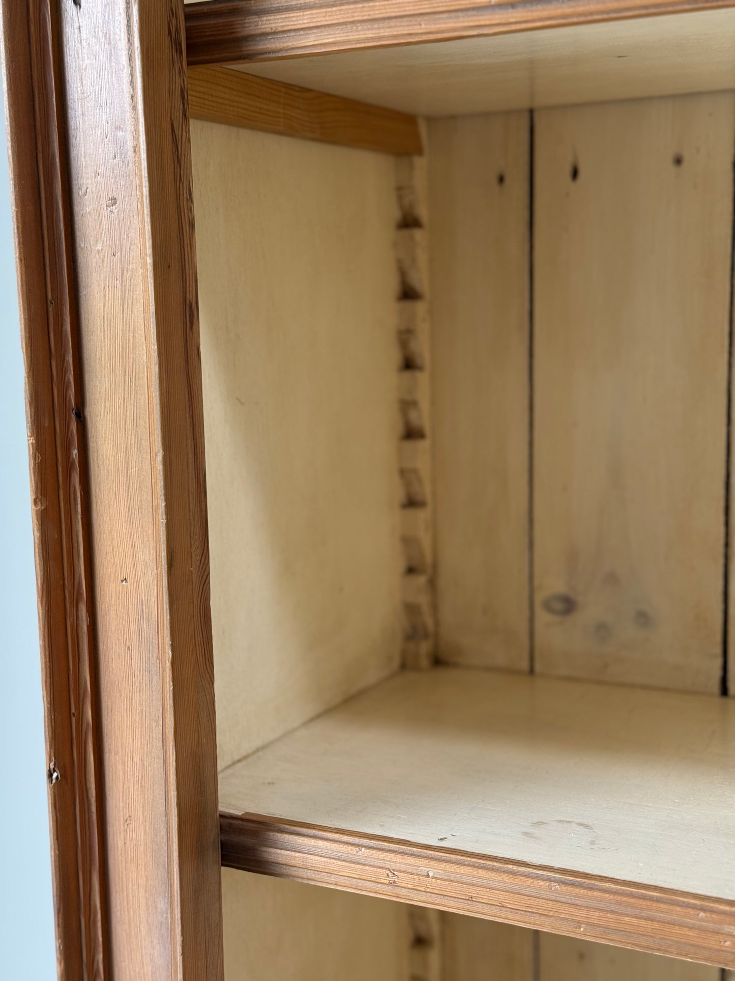 Vintage Pine Book Shelf