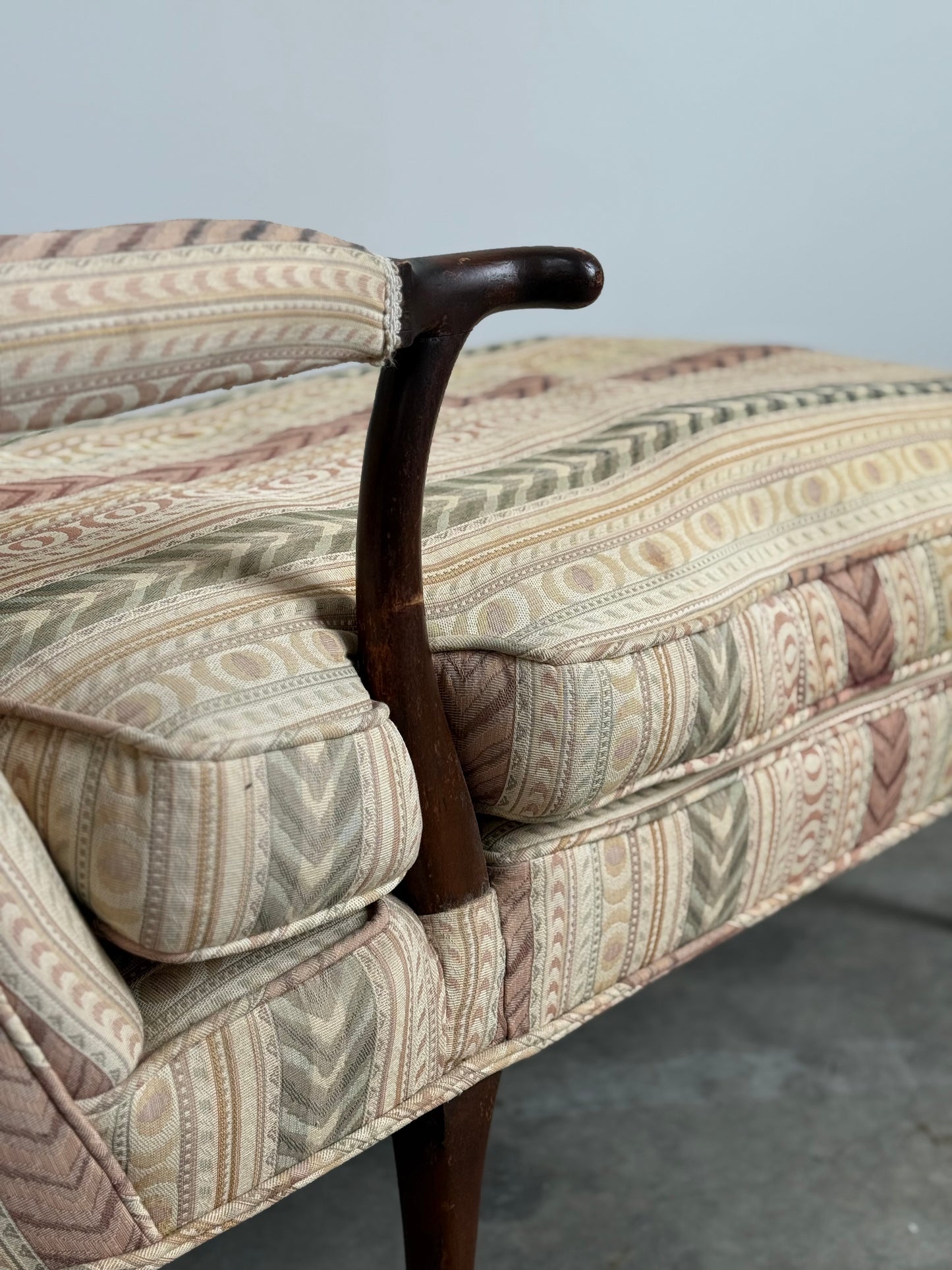 Antique Chaise Lounge. Late 19th C.