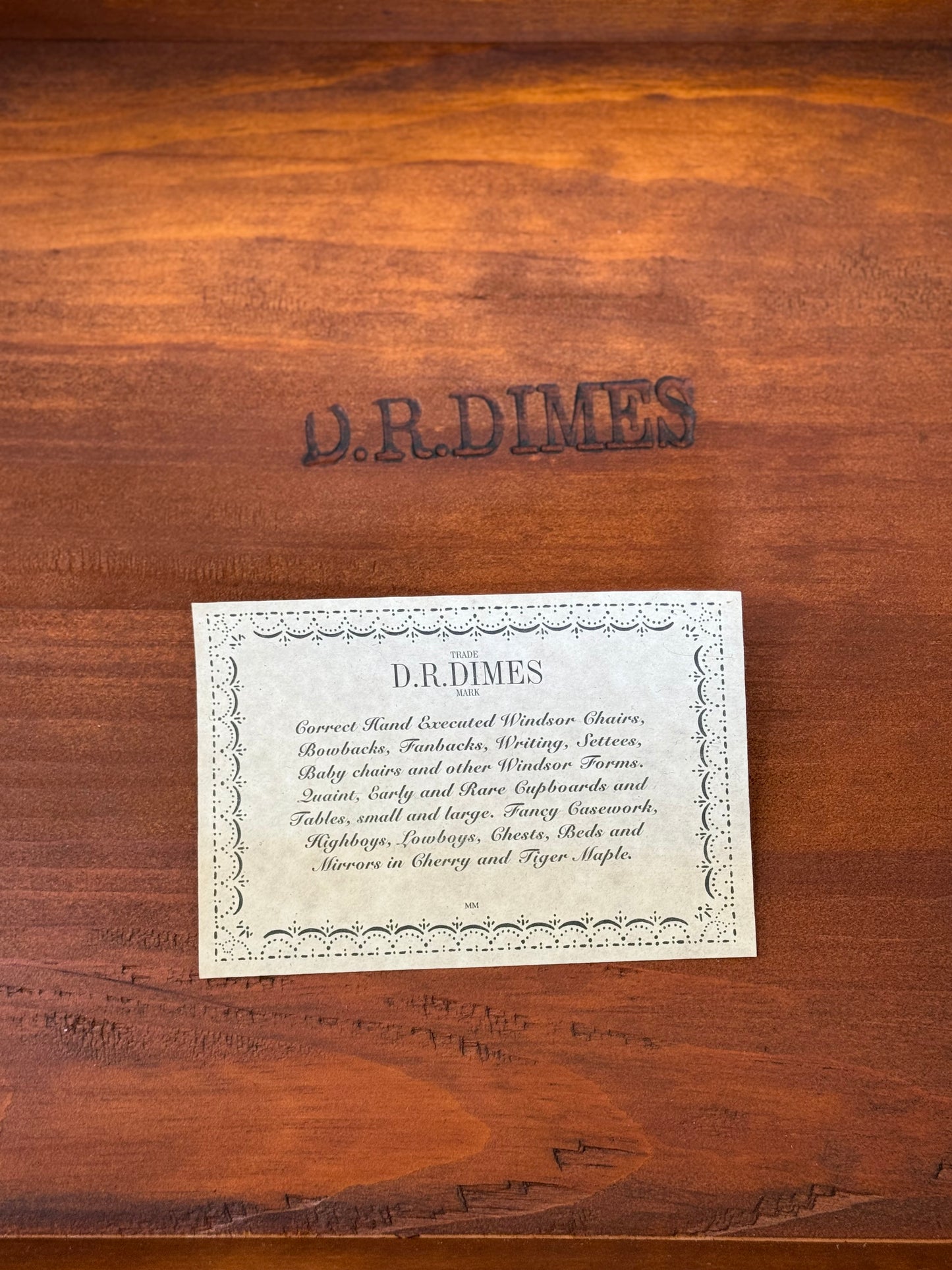 D. R. Dimes Queen Anne Style Table