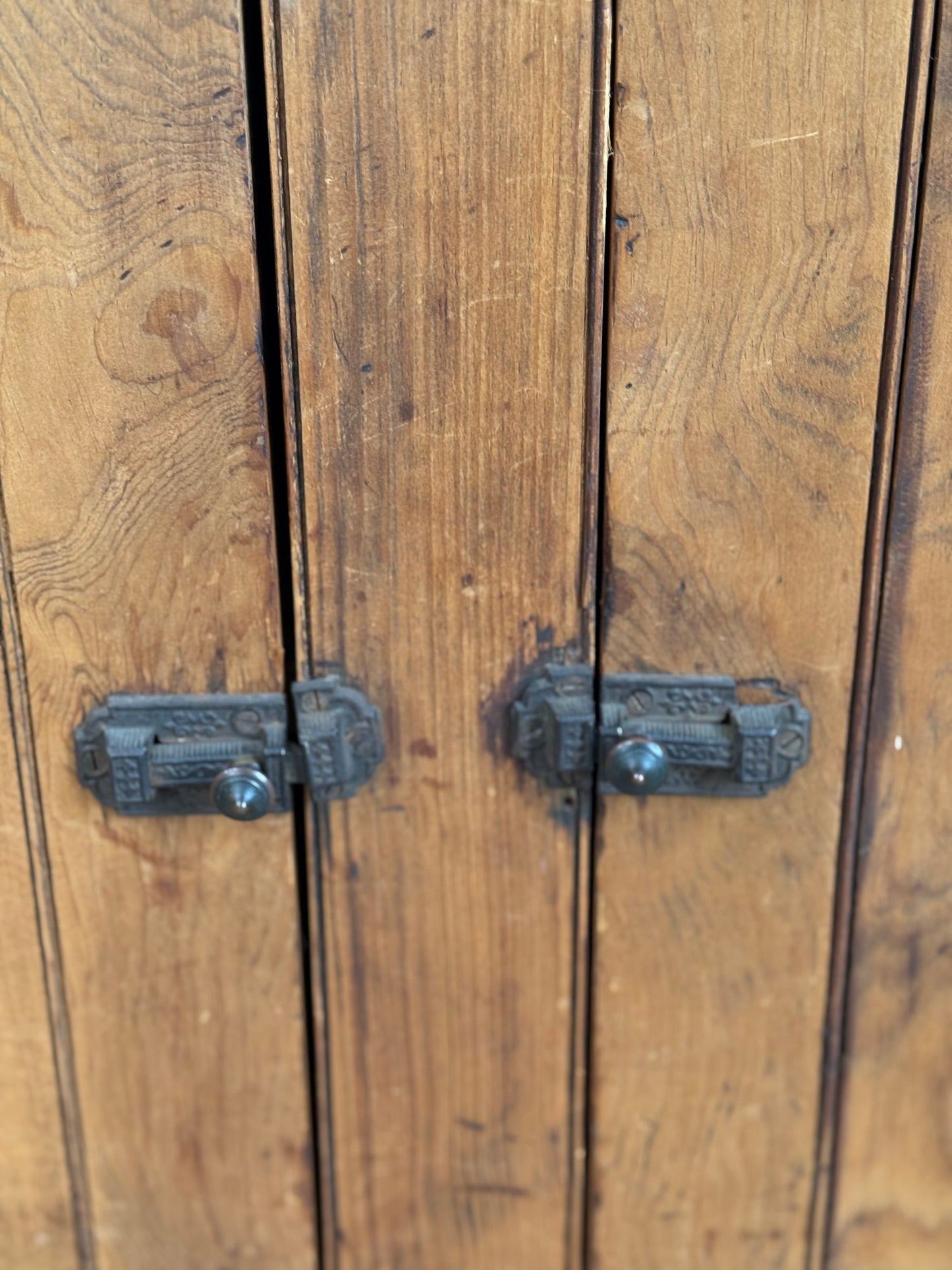 Rustic Pine Cabinet