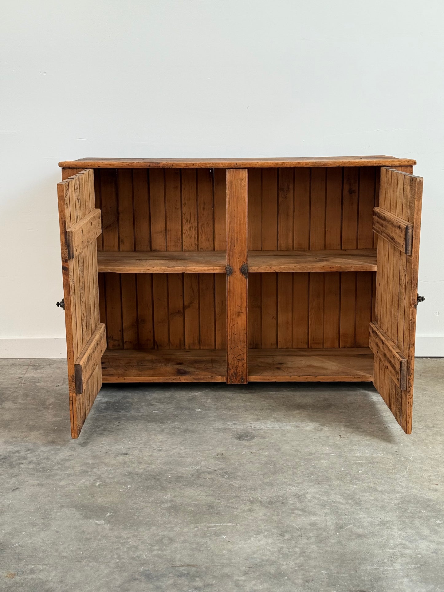 Rustic Pine Cabinet