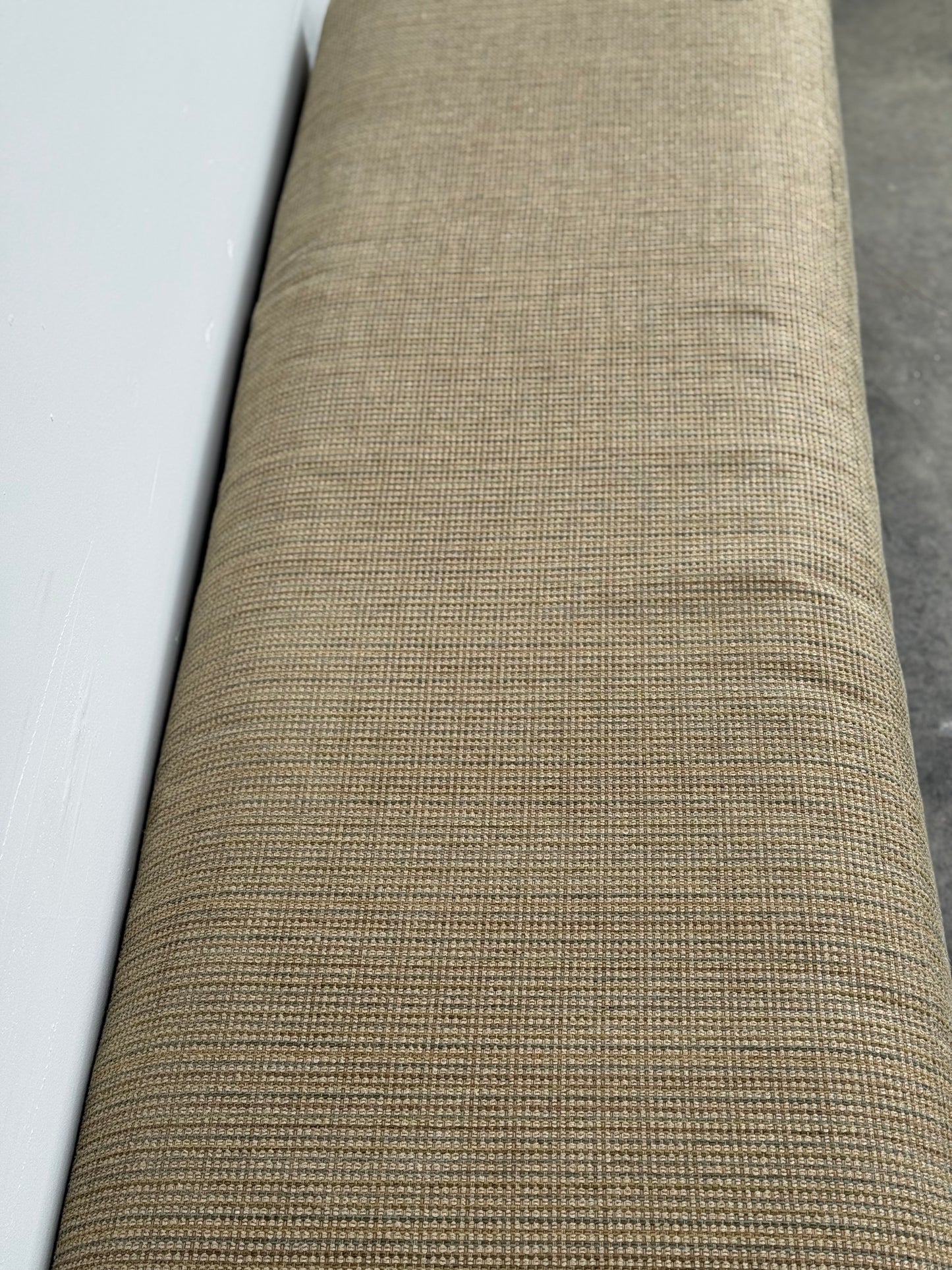 Very Nice Wood and Upholstered Bench