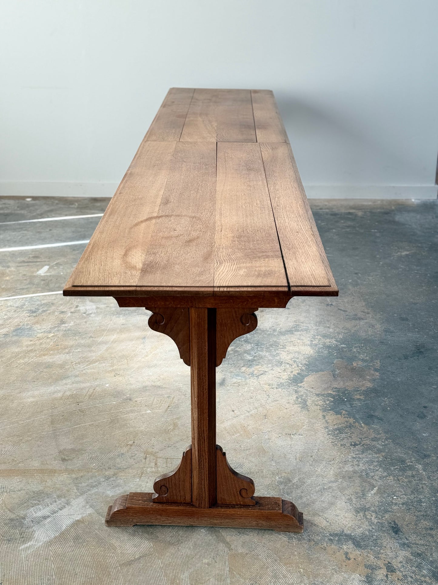 Antique French Monastery Table. C.1890