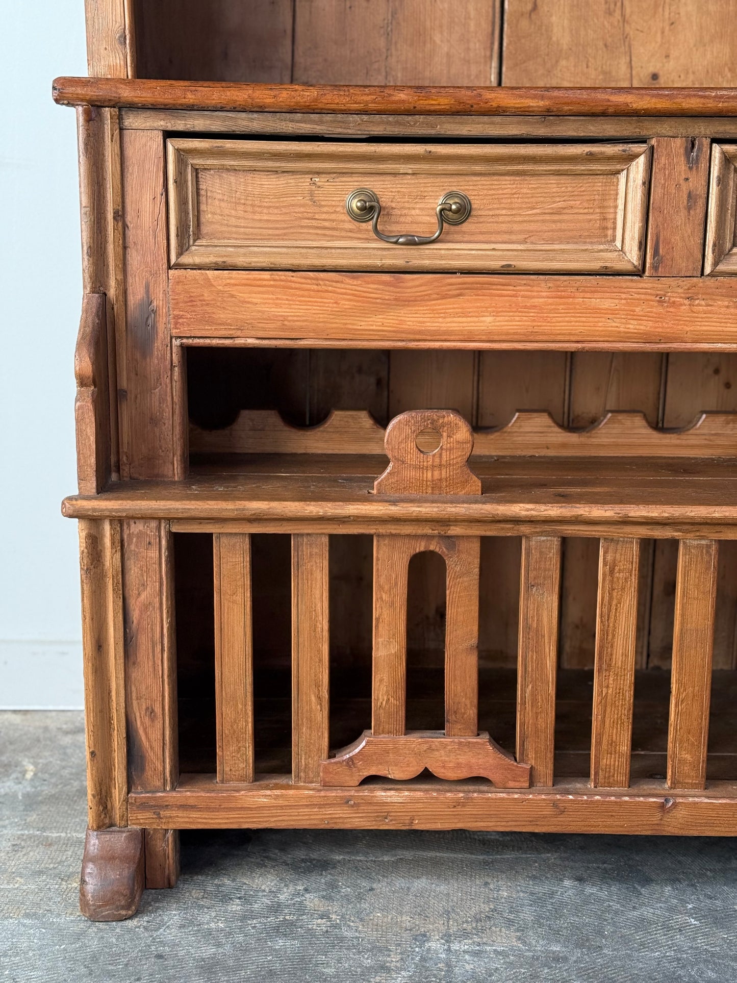 Antique Irish Plate Board Dresser