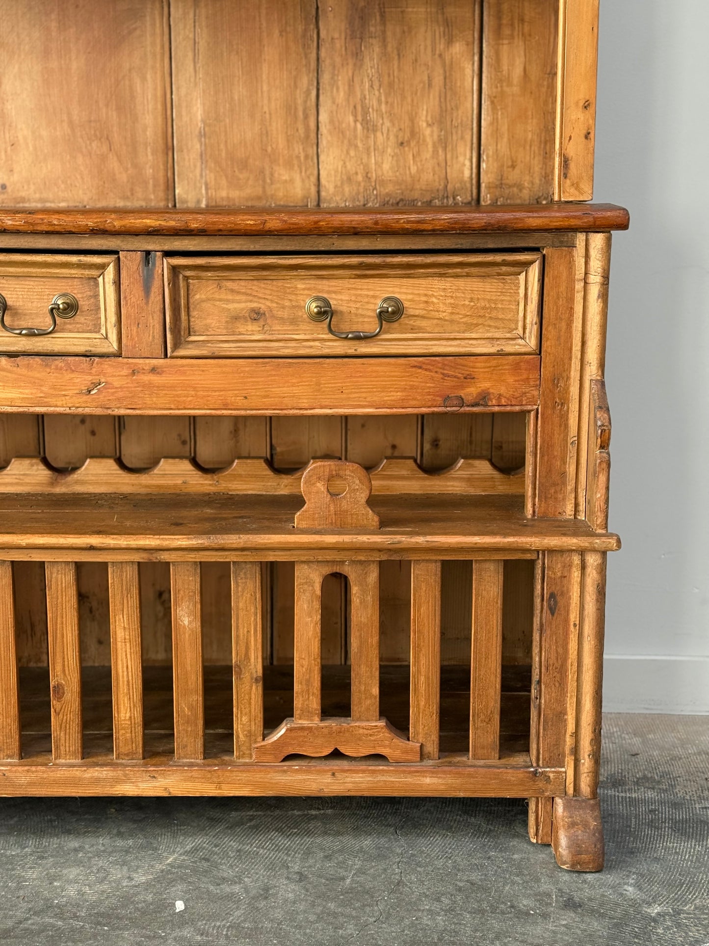 Antique Irish Plate Board Dresser
