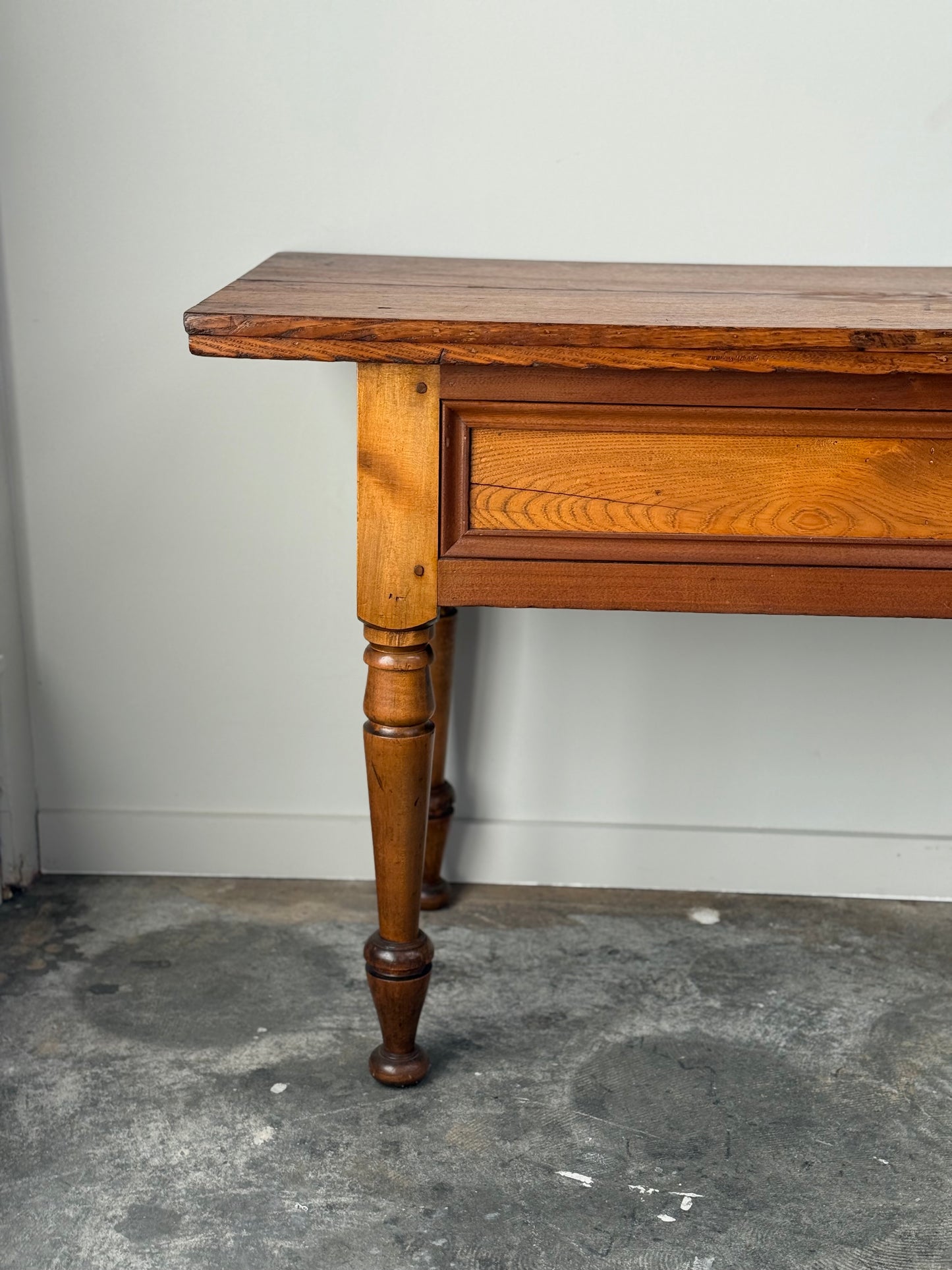 Large Antique American Console Table