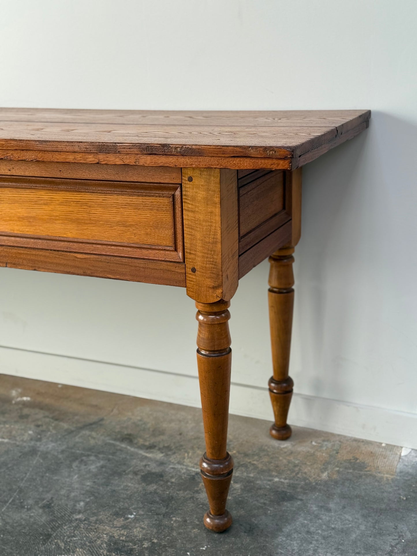 Large Antique American Console Table