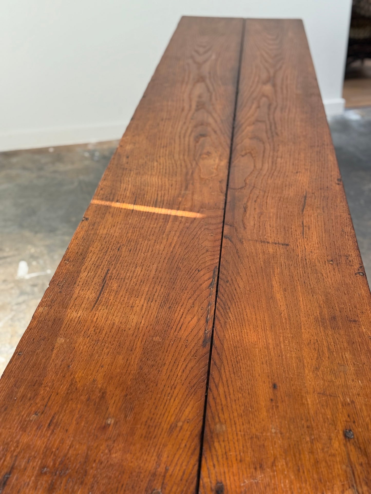Large Antique American Console Table