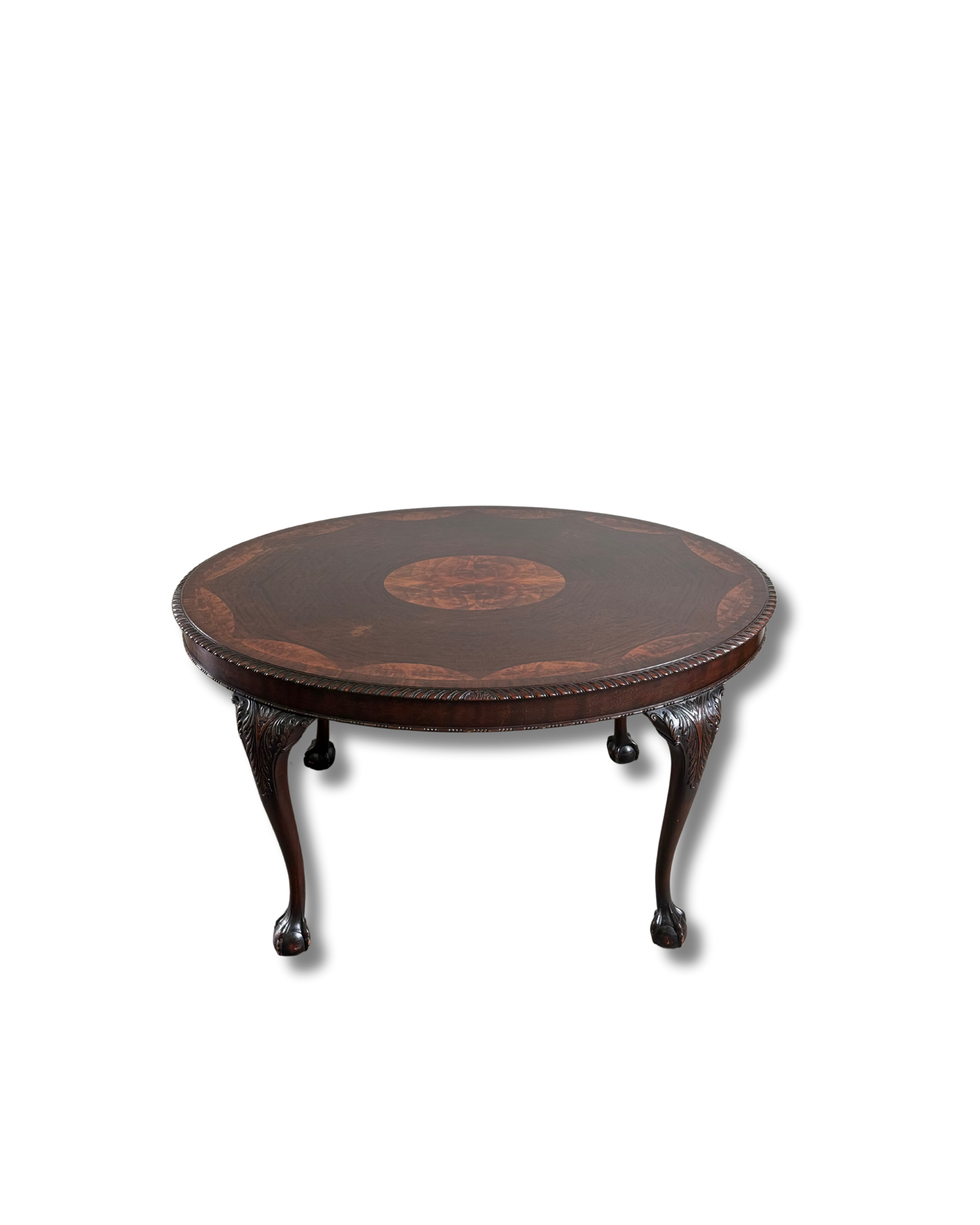 Antique Mahogany Oval Center Table