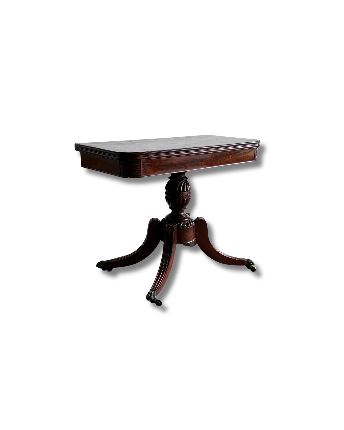 Vintage Empire Mahogany Card table