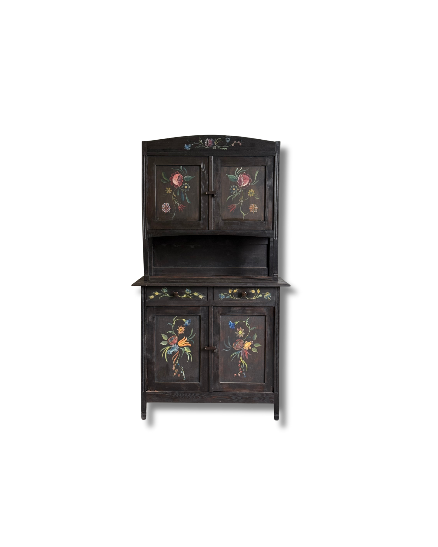 Vintage Dutch Painted Sideboard