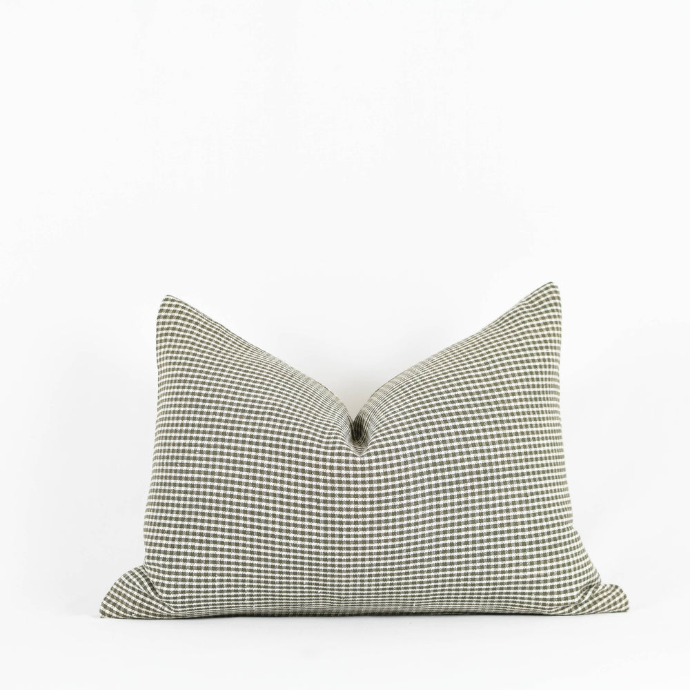 
                  
                    Georgie Green Check Pillow
                  
                