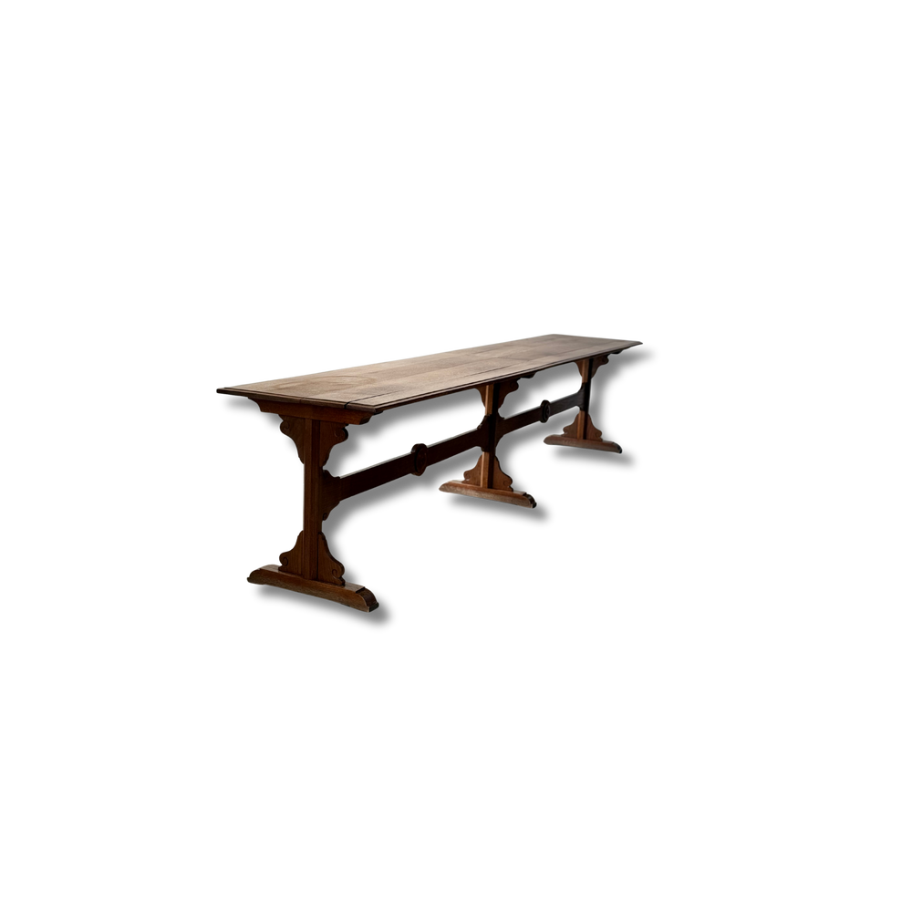 Antique French Monastery Table. C.1890