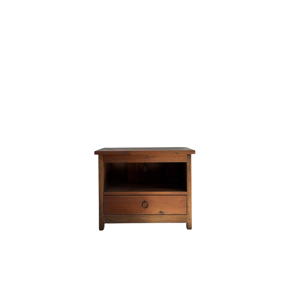 Pretty Vintage Pine Side Table