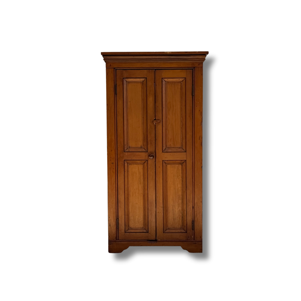Antique American Petite Two Door Cupboard C.1900
