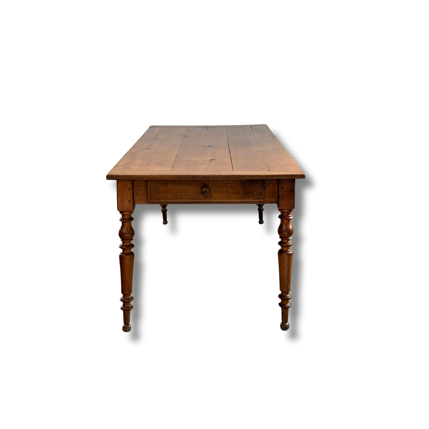 Large Pine Harvest Table with Extension
