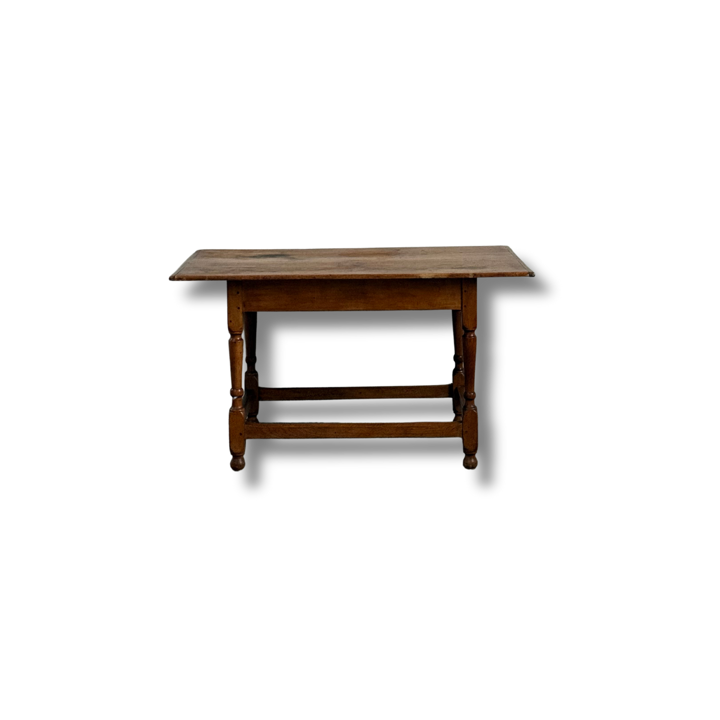 Maple Tap Table With Breadboard Ends.