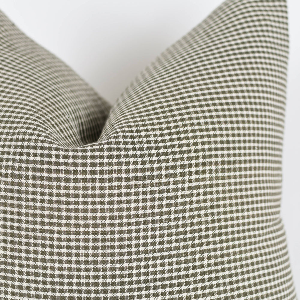 
                  
                    Georgie Green Check Pillow
                  
                