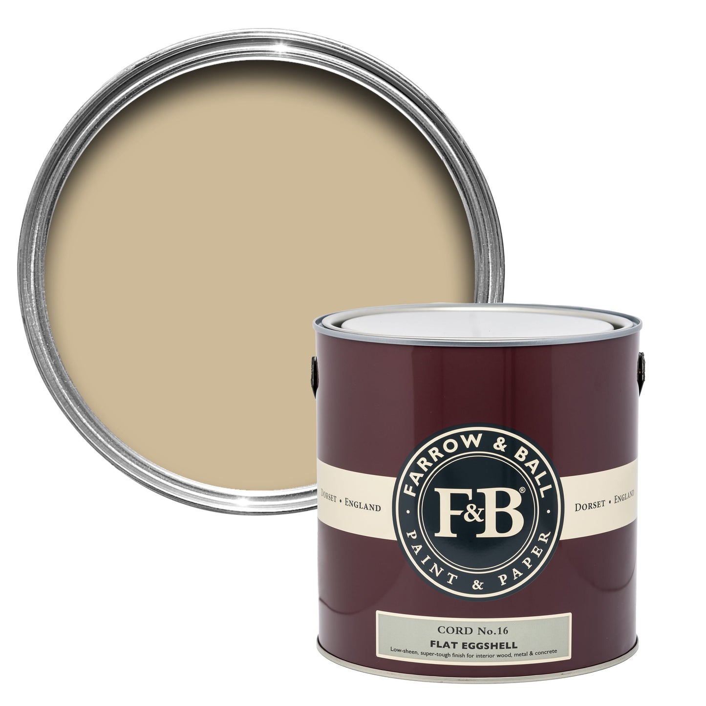 Farrow & Ball Cord No. 16 White paint lifestyle image by Farrow & Ball