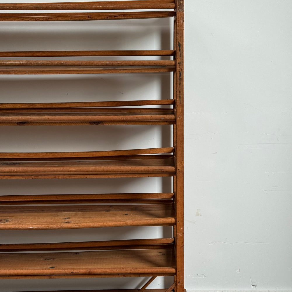
                  
                    Antique Industrial Rolling Shoe Rack
                  
                