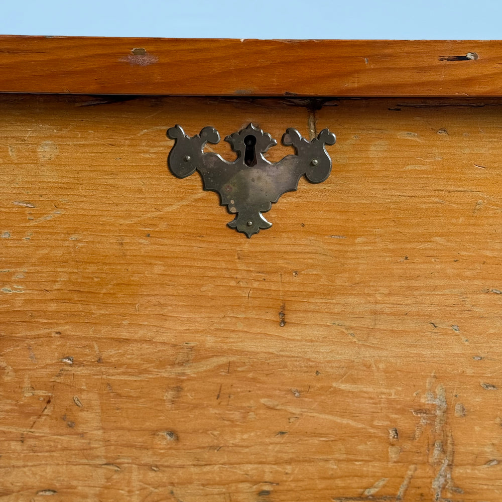 
                  
                    Antique Dovetailed Sea Chest
                  
                