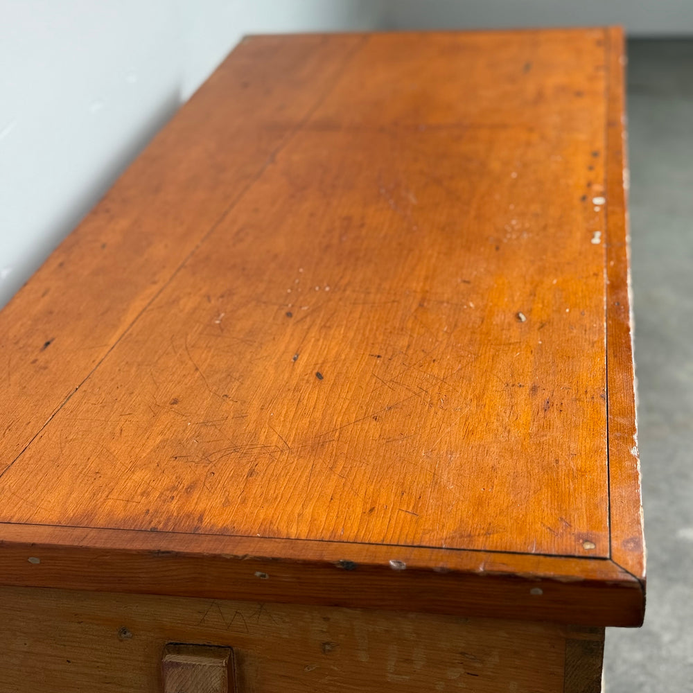 
                  
                    Antique Dovetailed Sea Chest
                  
                