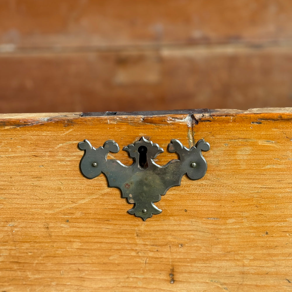 
                  
                    Antique Dovetailed Sea Chest
                  
                