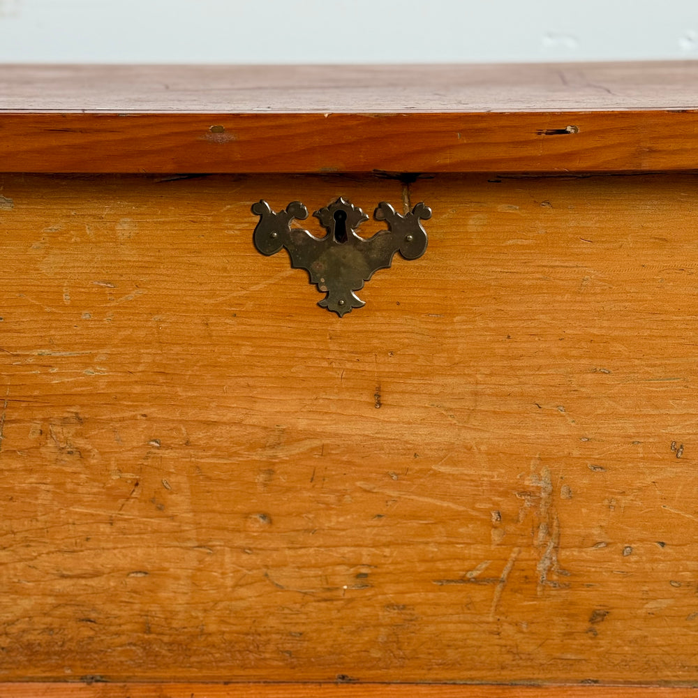 
                  
                    Antique Dovetailed Sea Chest
                  
                