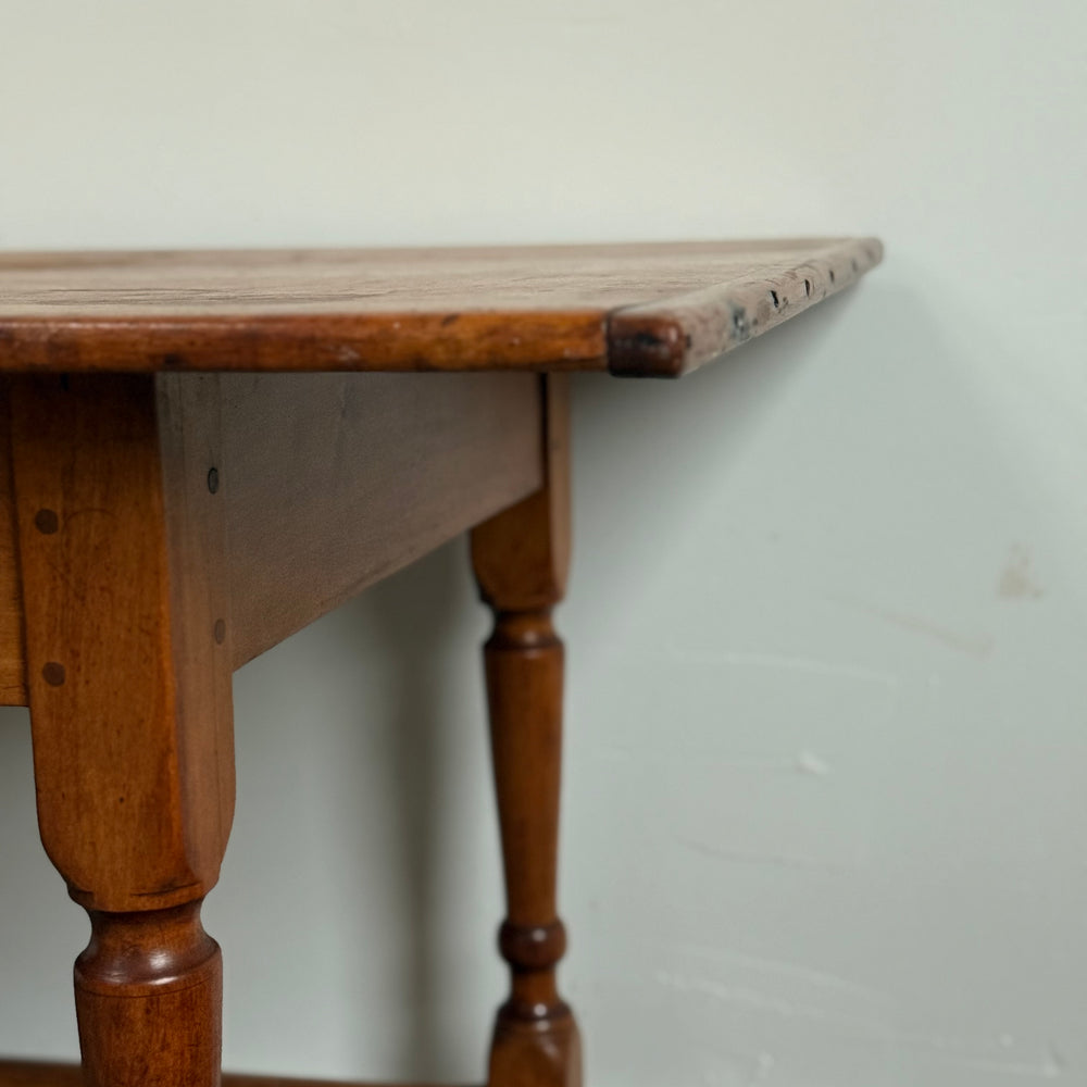 
                  
                    Maple Tap Table With Breadboard Ends.
                  
                