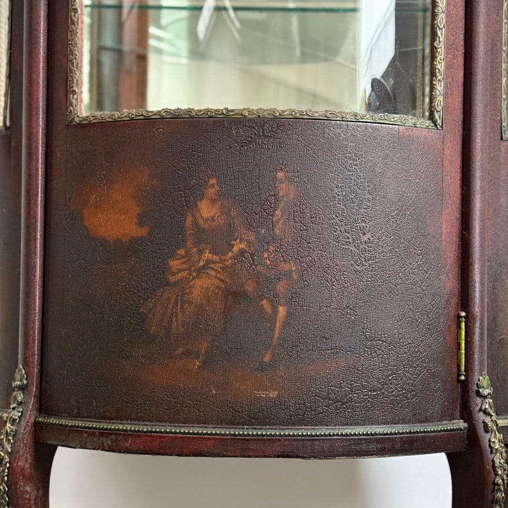 
                  
                    Late 19th C. French Glass Vitrine
                  
                