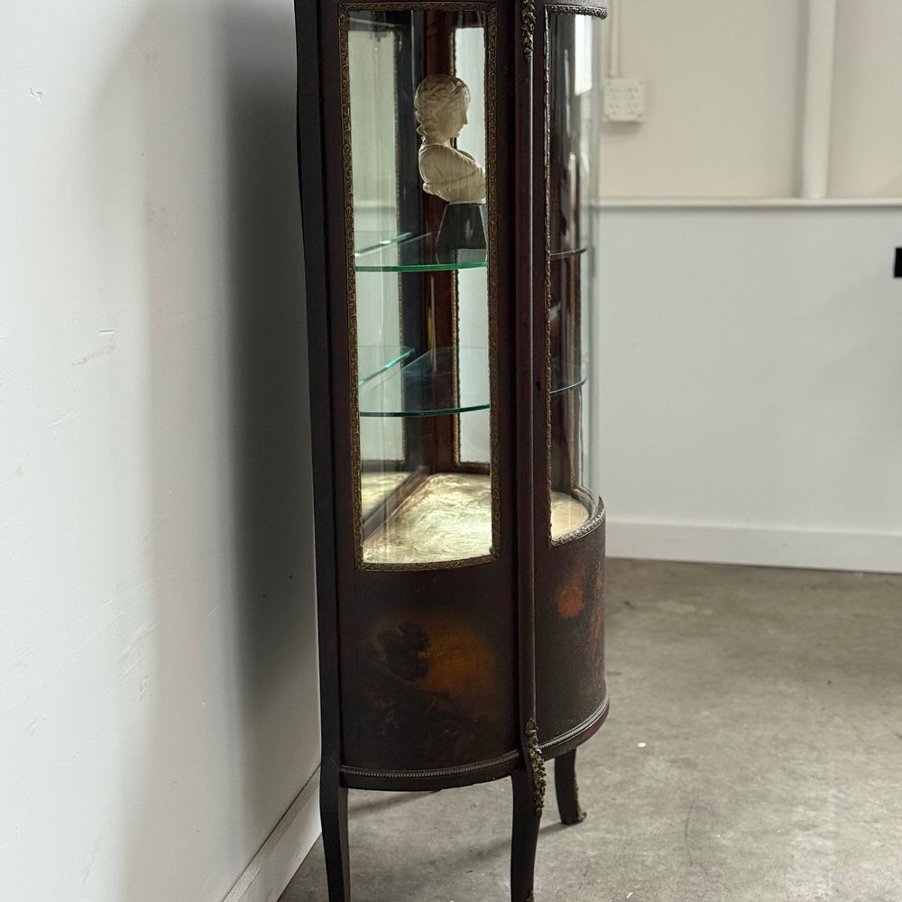 
                  
                    Late 19th C. French Glass Vitrine
                  
                
