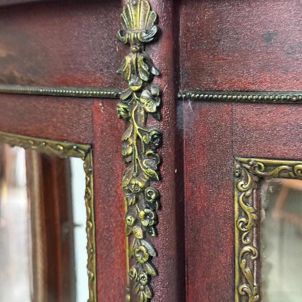 
                  
                    Late 19th C. French Glass Vitrine
                  
                