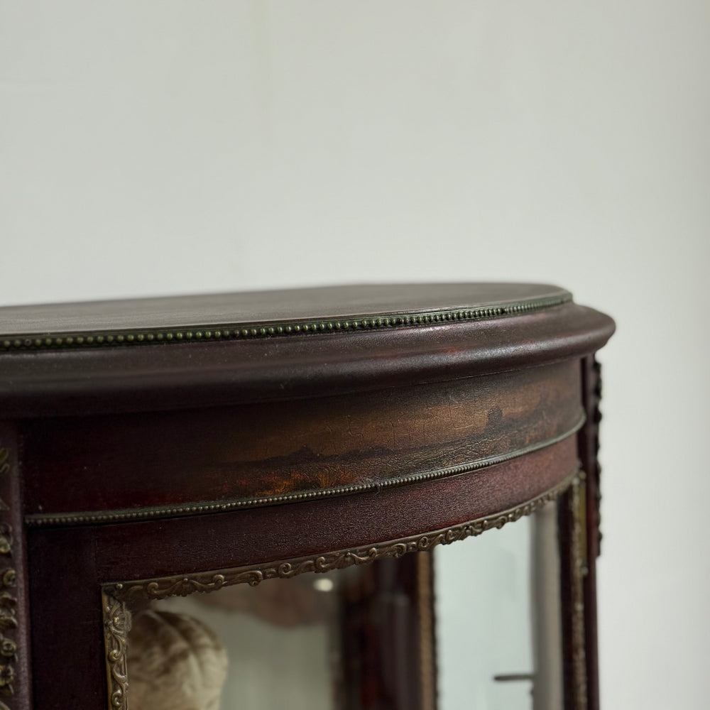 
                  
                    Late 19th C. French Glass Vitrine
                  
                